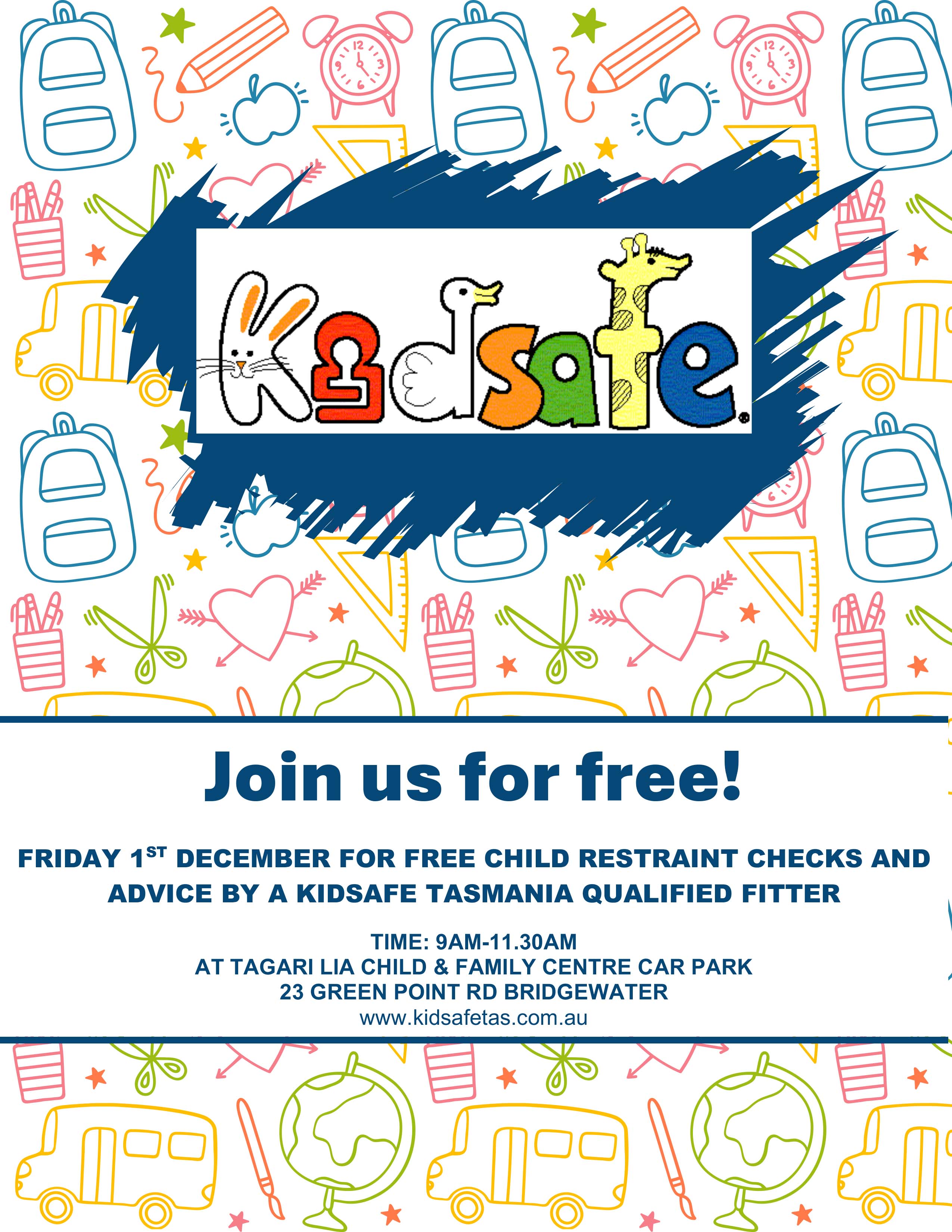 Flyer for fridays checks. 2023 November-1